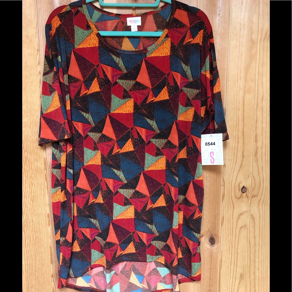NWT LuLaRoe Irma Small- geometric shapes